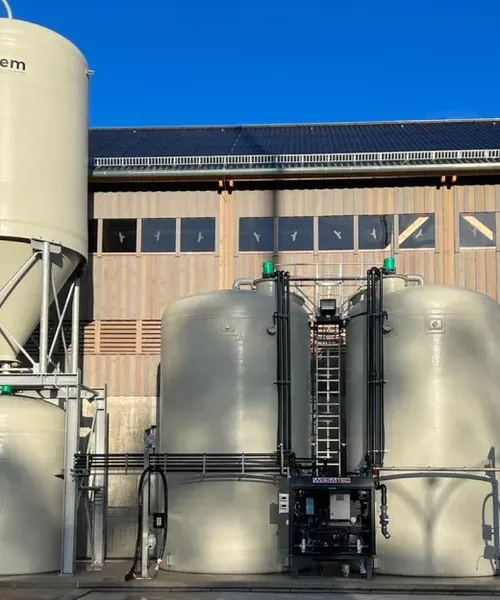 Duitse winterdienst bespaart 30% zout met Polem opslagsystemen