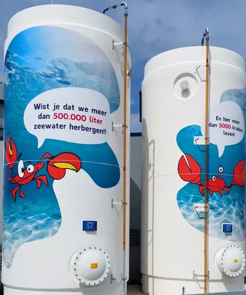 Polem zoutwatertanks verhogen visverwerking efficiëntie 30%
