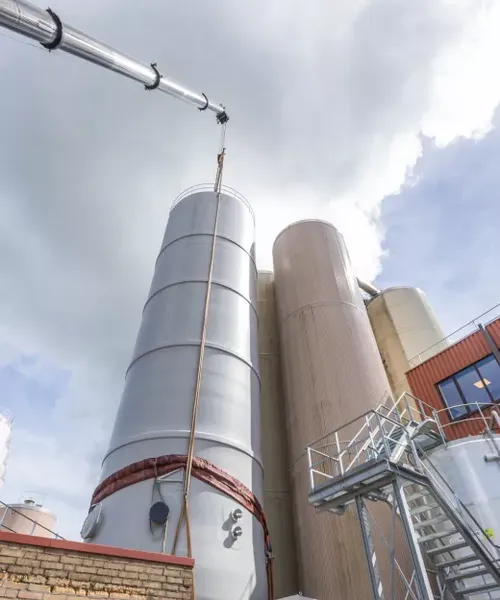 FrieslandCampina verduurzaamt afvalwater met Polem 600m³ tank