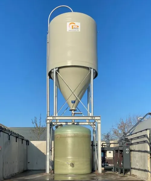 Volautomatische zoutoplosser verhoogt Omrin strooicapaciteit